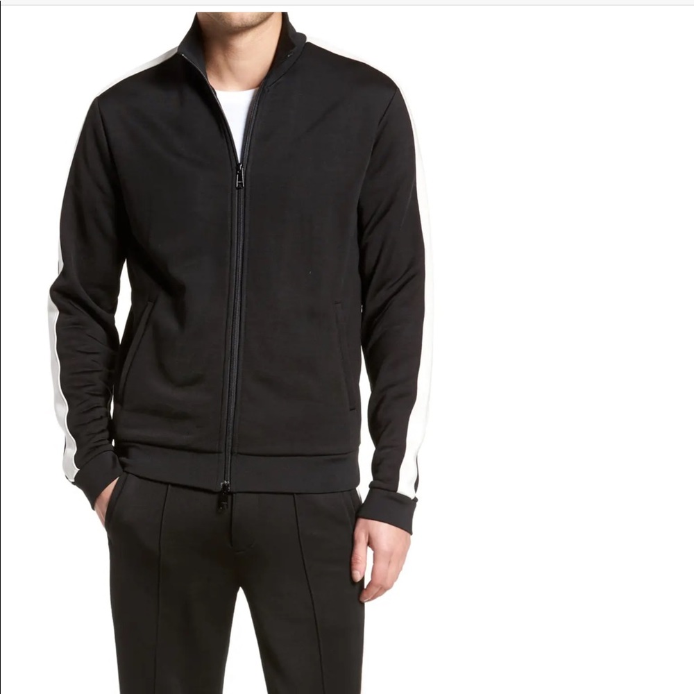 Vince, men's full zip jacket, Size XXL, DARK BLUE, New without tags.